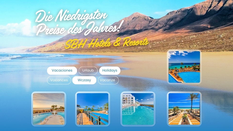 SBH Hotels & Resorts Sonderangebot